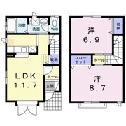 ラヴィングリーの間取り画像