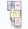 メゾンドールBの間取り画像