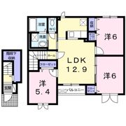 フランの間取り画像