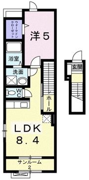 グレースフルⅠの間取り画像