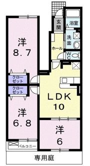 フェリーチェの間取り画像