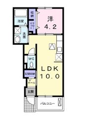 アントレッドの間取り画像