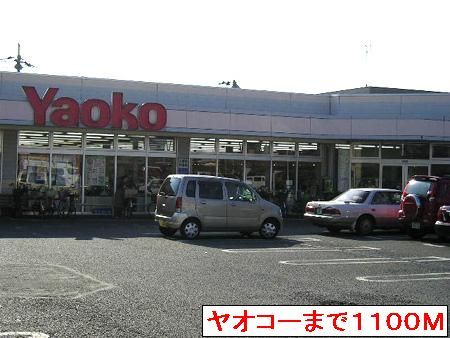近くのヤオコーまで1,100m（徒歩14分）