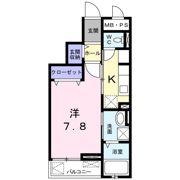 フラン アンジュの間取り画像