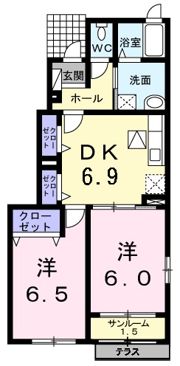 タウロス ヴィラの間取り画像