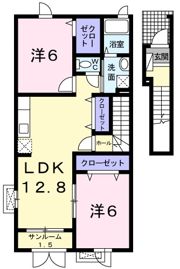 タウロス ヴィラの間取り画像