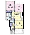 クレールハウス・シュシュの間取り画像