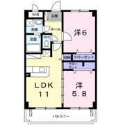 メゾン美希の間取り画像