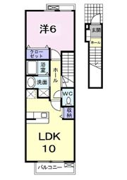 アヴィタシオン K－Ⅱ Aの間取り画像