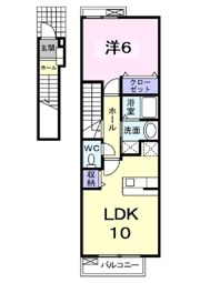 アヴィタシオン K－Ⅱ Bの間取り画像