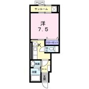 マ・メゾン・ソレイユⅠの間取り画像