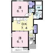 カルモβの間取り画像