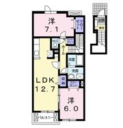 メゾンヒルズ寒川Ⅱの間取り画像