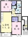 エテルノブライトの間取り画像
