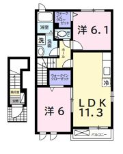 ブリアンジュネスの間取り画像