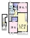 ブリアンジュネスの間取り画像