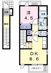 アヴニールの間取り画像
