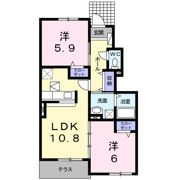 OHANA Ⅰの間取り画像