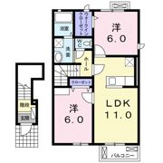ソレアードⅤの間取り画像