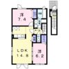 ジェルメゾンの間取り画像
