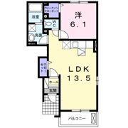 アルモニーⅠの間取り画像
