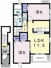 サンフレンズの間取り画像