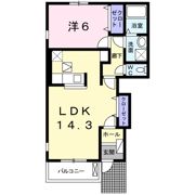 ティアラⅡの間取り画像