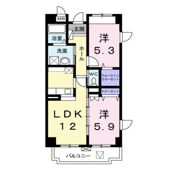プリーザントの間取り画像