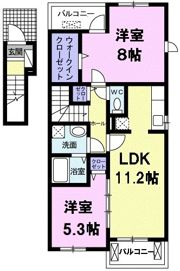 フォルテシモの間取り画像