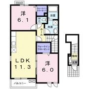 モンヴェールⅡ号館の間取り画像