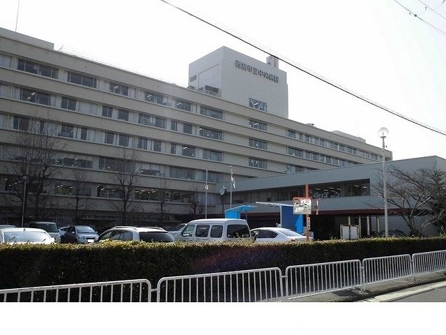 近くの西宮市立中央病院様まで550m（徒歩7分）