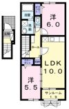 リュー プラシードの間取り画像