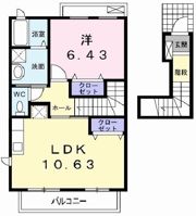 カレント・Kの間取り画像