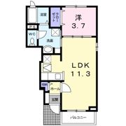 ヴィラプリムローズDの間取り画像