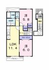 ヴァンベールの間取り画像