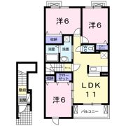 アルドール今泉の間取り画像