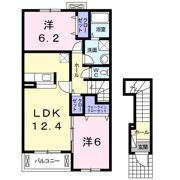 TakasakiTottosⅡの間取り画像