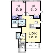 プリンスの間取り画像