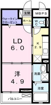 サニーガーデンの間取り画像