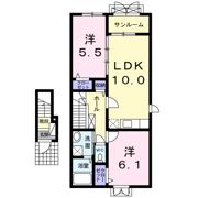 オリエントⅢの間取り画像