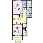 メゾンシャノワールの間取り画像