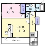 FourseasonsⅠの間取り画像