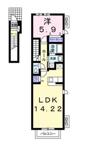 ガーデンハウス高屋の間取り画像