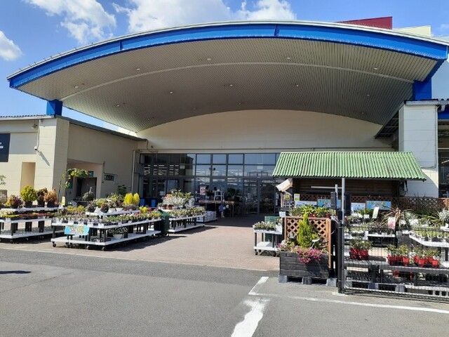 近くのＤＣＭ重信店様まで1,200m（徒歩15分）