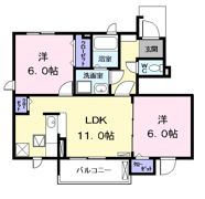 ベル アンジュの間取り画像
