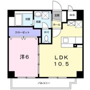 フリーデ中央1番館の間取り画像