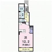 セトル・アンソレイユⅡ Aの間取り画像