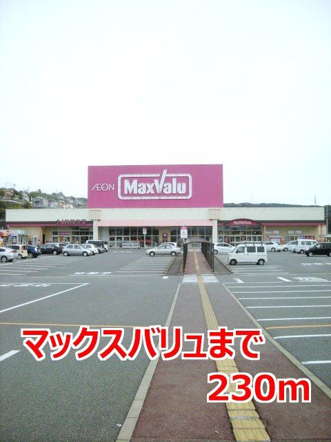近くのマックスバリュまで230m（徒歩3分）