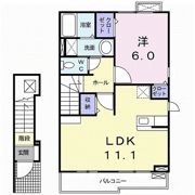 プラシードCの間取り画像
