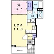 AIRAⅢの間取り画像